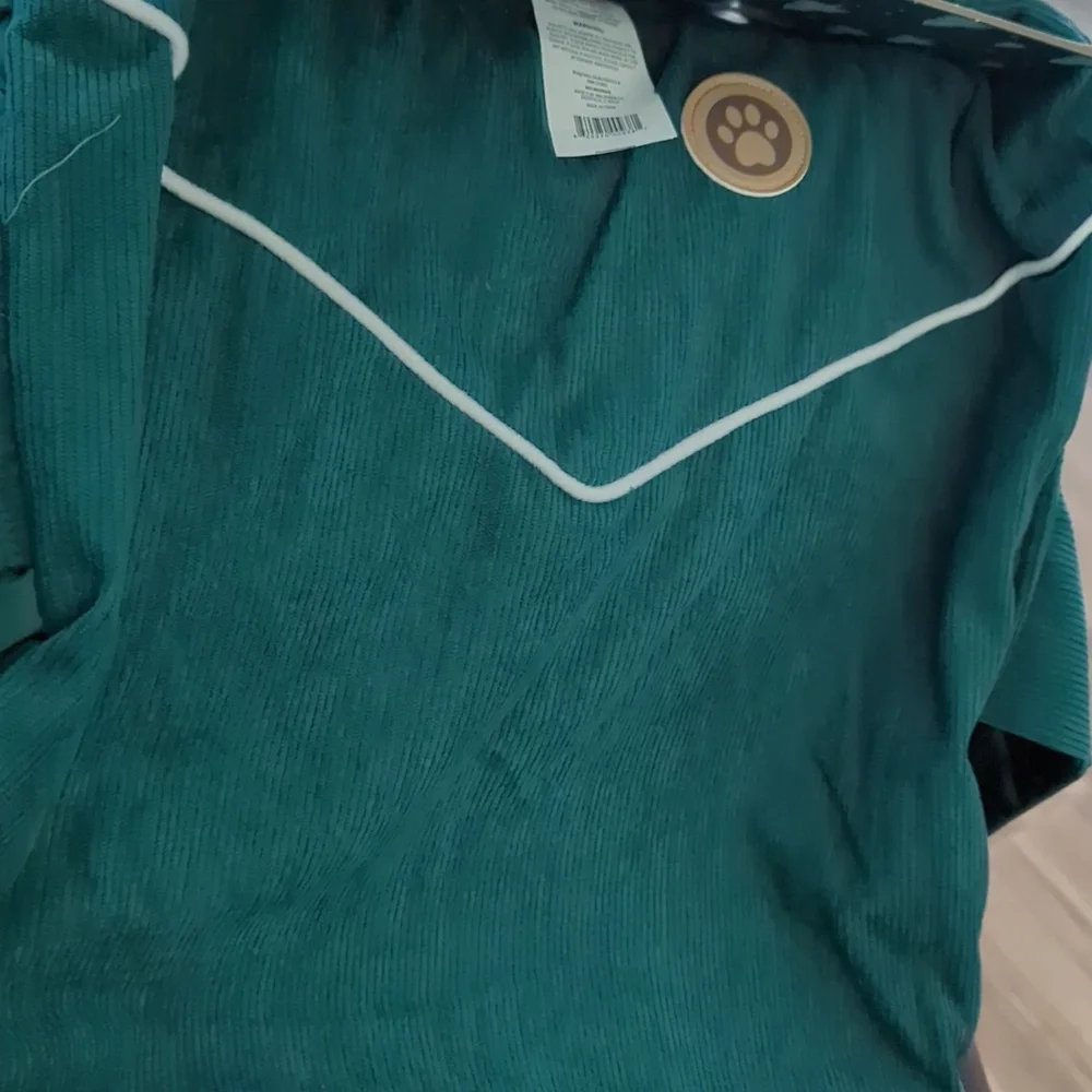 NWT PETSHOPPE Reversible Coat, Large, Green
